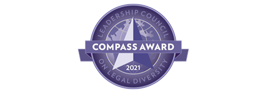 Leadership Council on Legal  Diversity Compass Award, 2021